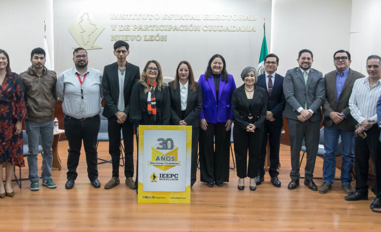 Presenta IEEPCNL Micrositio de Estadística Electoral