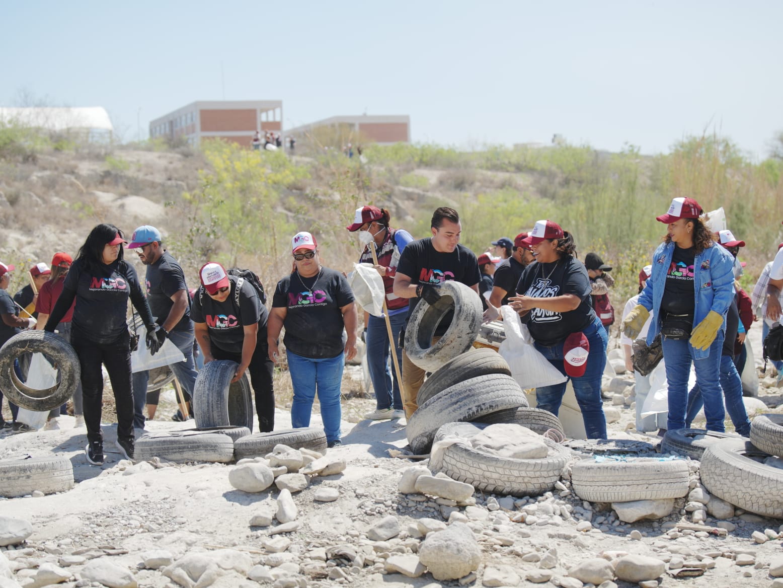 «Todos Jalamos por García» se logra retirar más de 180 toneladas de basura en Río Pesquería