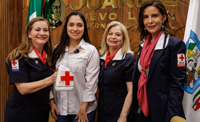 Juárez se suma a la Colecta Anual 2026 de la Cruz Roja