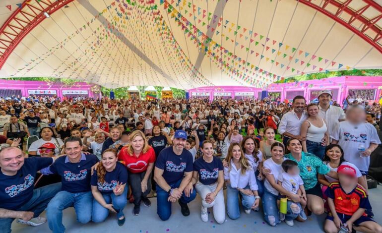 Disfrutan miles de regiomontanos “Mty en Familia” en Parque España