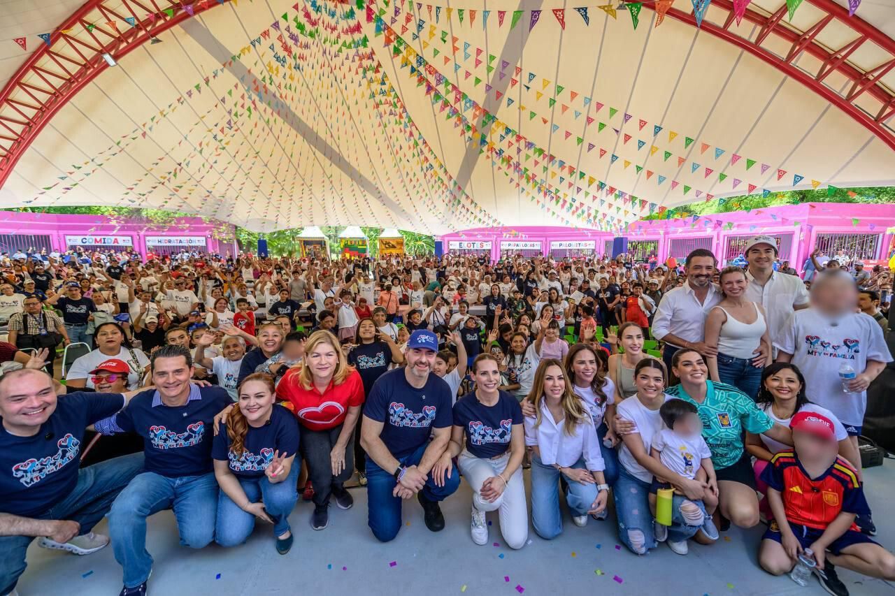Disfrutan miles de regiomontanos “Mty en Familia” en Parque España