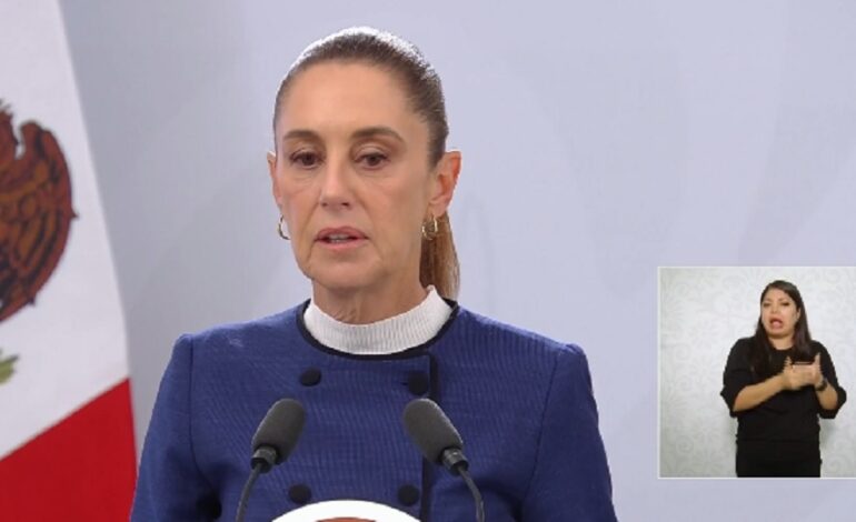 «Estamos trabajando por la paz», asegura Sheinbaum en Jalisco