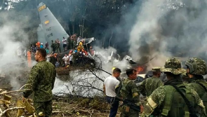 El ejército de Colombia confirma el deceso de 69 de sus militares en accidente aéreo