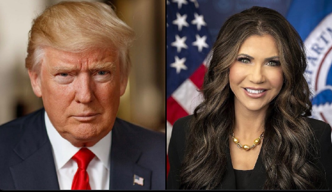 Reemplazará Trump a Kristi Noem como secretaria de Seguridad Interior de EU