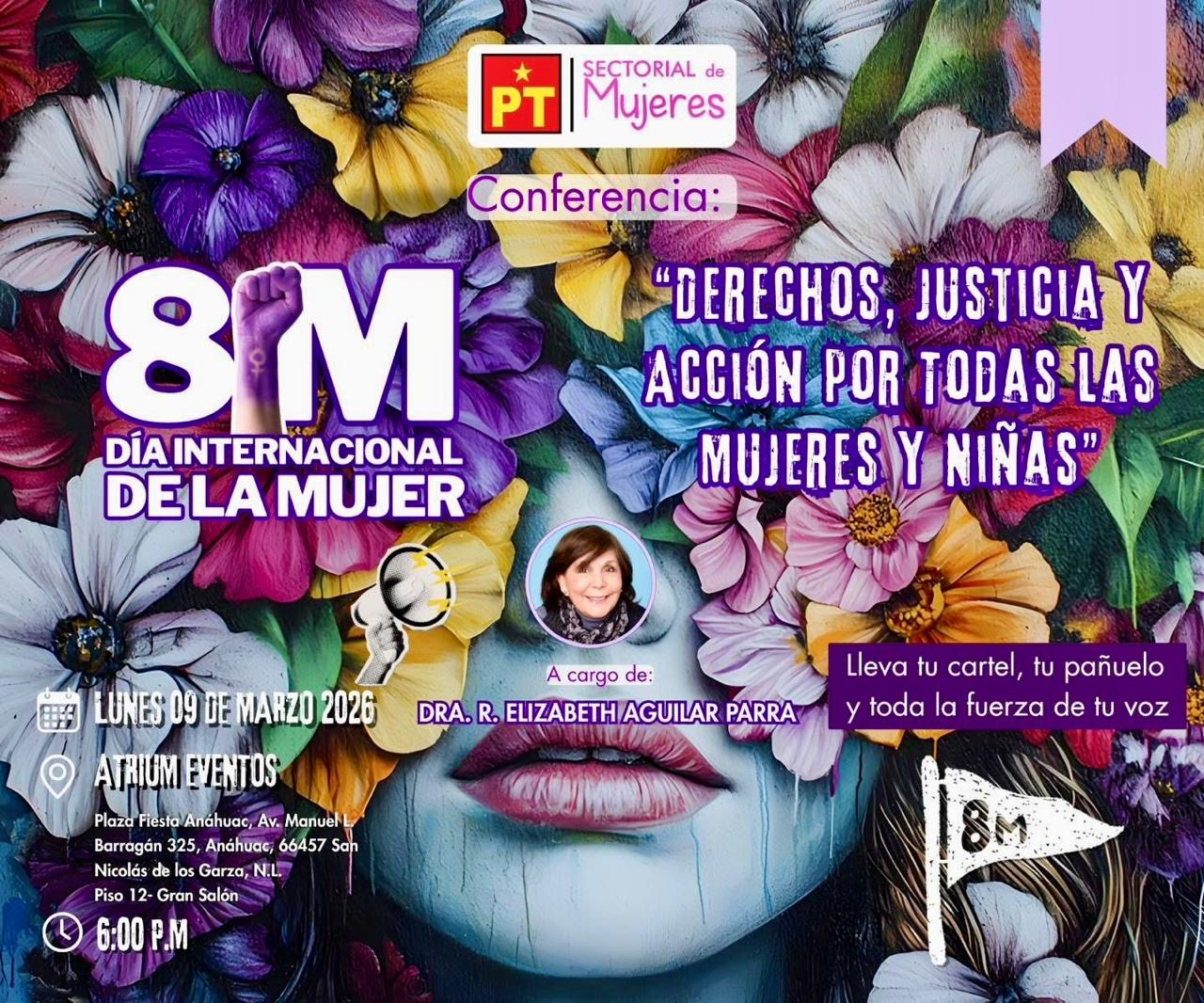 Tendrán jornada por todas las mujeres en Tierra y Libertad