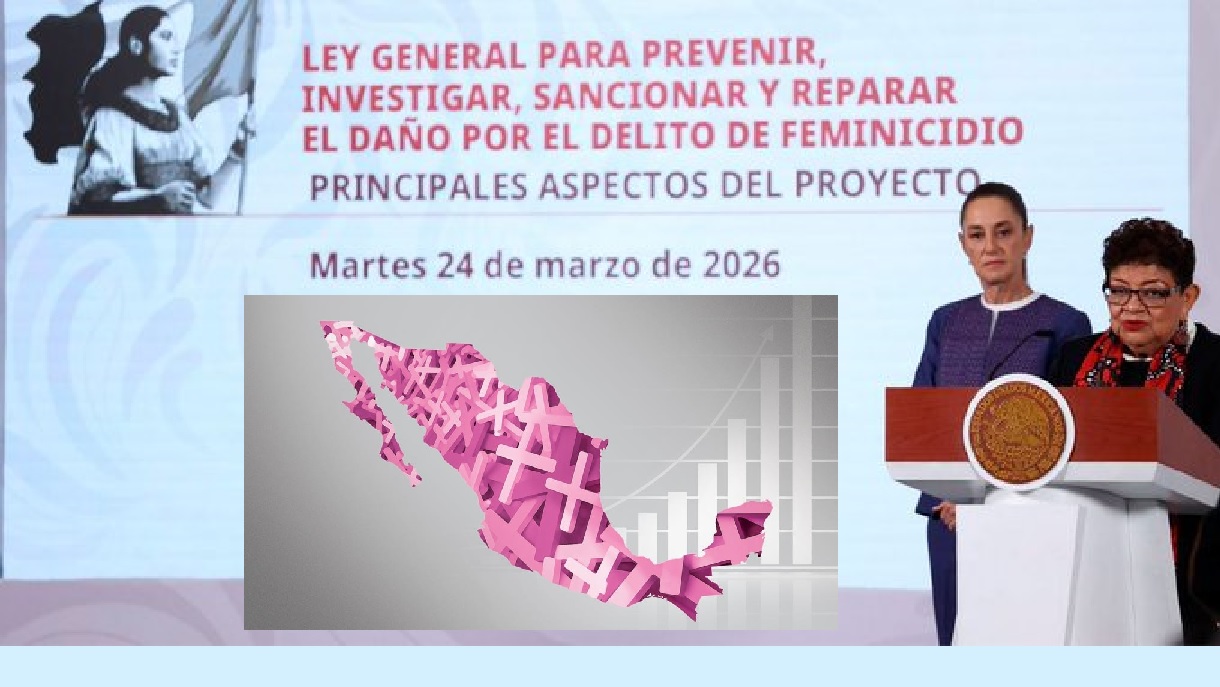 Presenta Gobierno reforma para homologar el delito de feminicidio en México