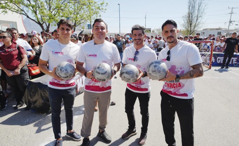 Inicia con 64 equipos «Mundialito Callejero de la Gente» en García