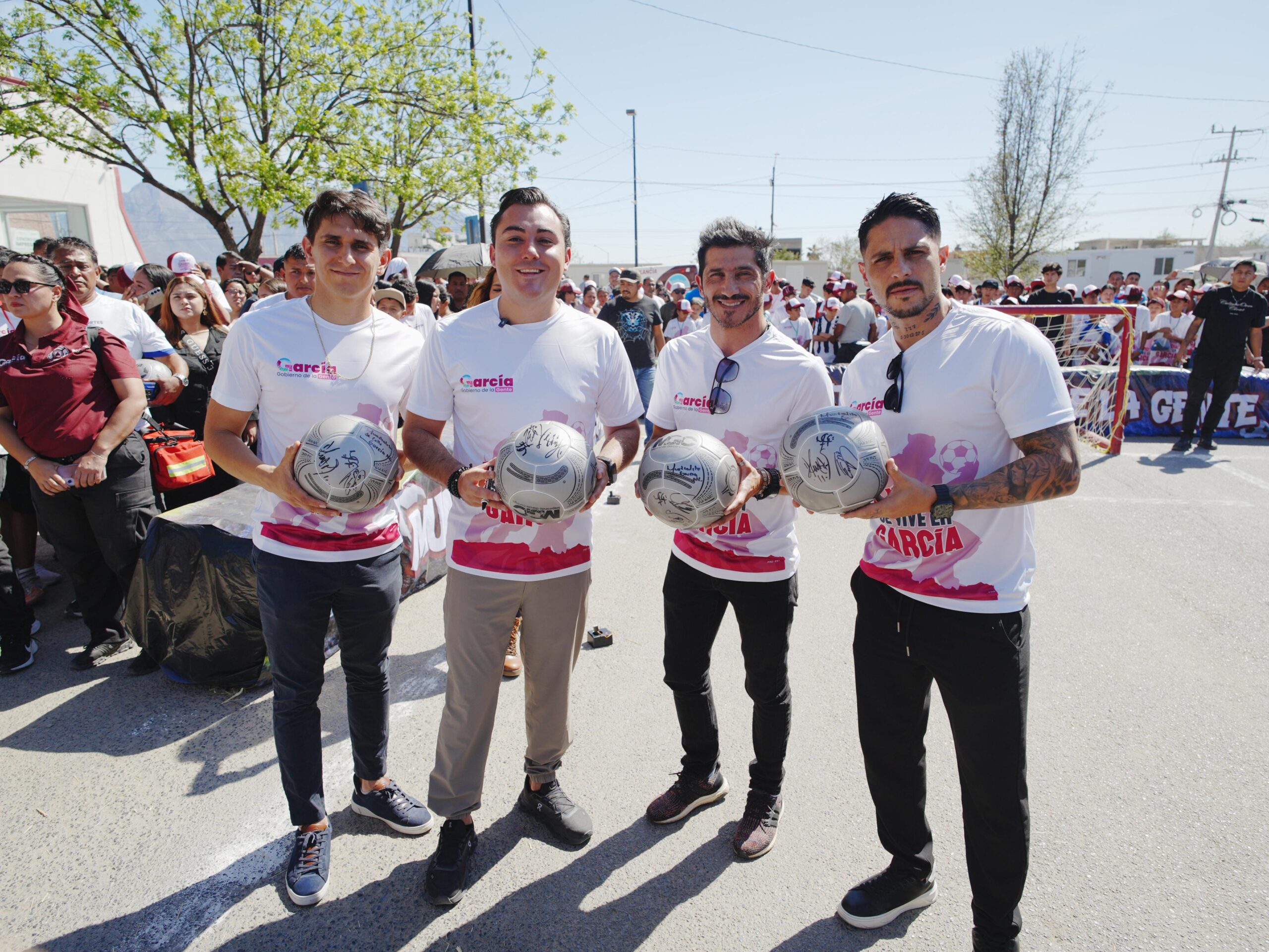 Inicia con 64 equipos «Mundialito Callejero de la Gente» en García