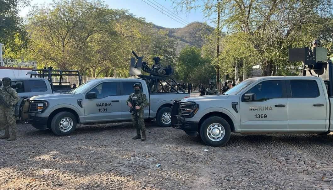 Abate Marina a 11 de «Los Mayos» durante operativo en Sinaloa