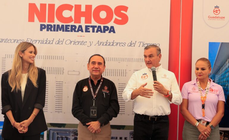 Gana Guadalupe premio nacional por el proyecto de «Nichos Funerarios»