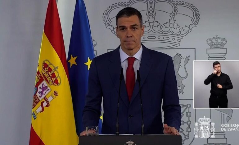 ¡No a la Guerra! Le recalca España a Trump