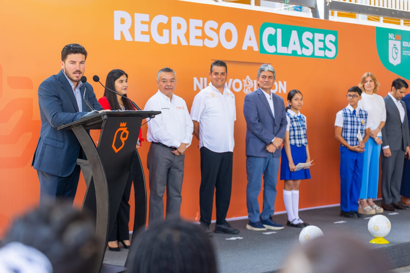 Anuncia Samuel García la construcción de 30 nuevas escuelas para NL