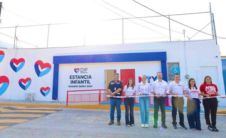 Renueva DIF Monterrey sus cinco estancias infantiles