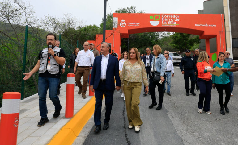 Renueva Guadalupe acceso al Cerro de la Silla
