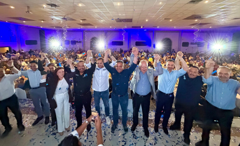 Mega evento panista en Santa Catarina, perfila a Adrián como candidato a Gobernador