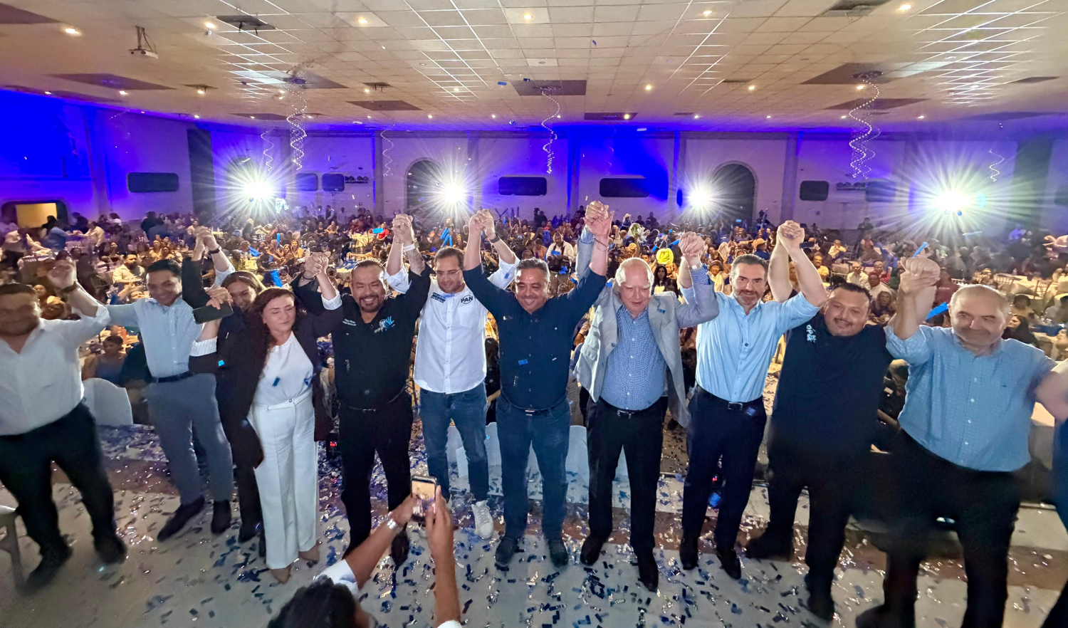 Mega evento panista en Santa Catarina, perfila a Adrián como candidato a Gobernador