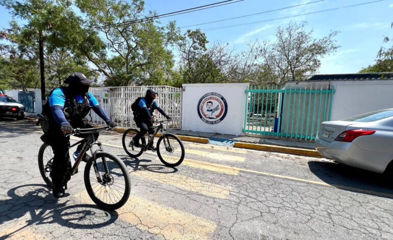 Alista Santa Catarina retorno a clases con seguridad y planteles limpios