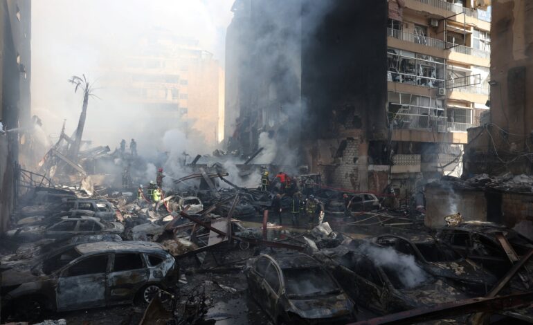 Masacra Israel a el Líbano; ataques dejan 112 muertos y 837 heridos