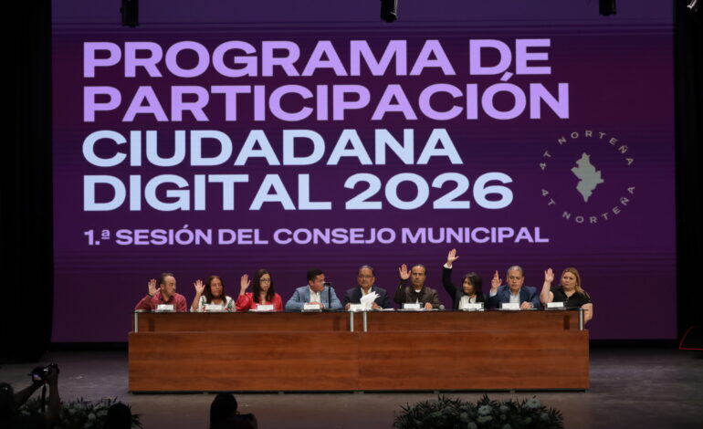 Lanza la 4T Norteña modelo de gobernanza digital en Escobedo