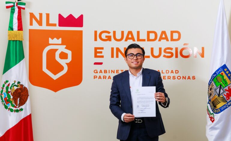 Asume Félix Arratia como titular de Igualdad e Inclusión de NL