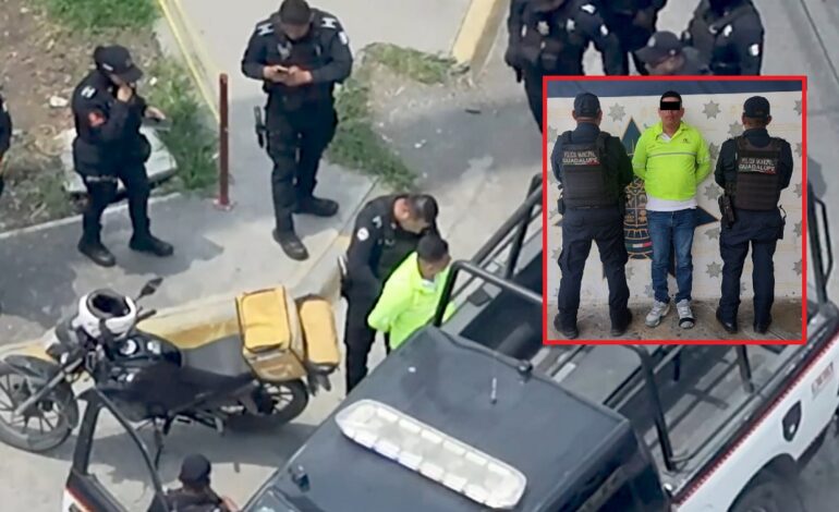 Se dio gusto mostrando sus miserias… policías se dan gusto deteniéndolo