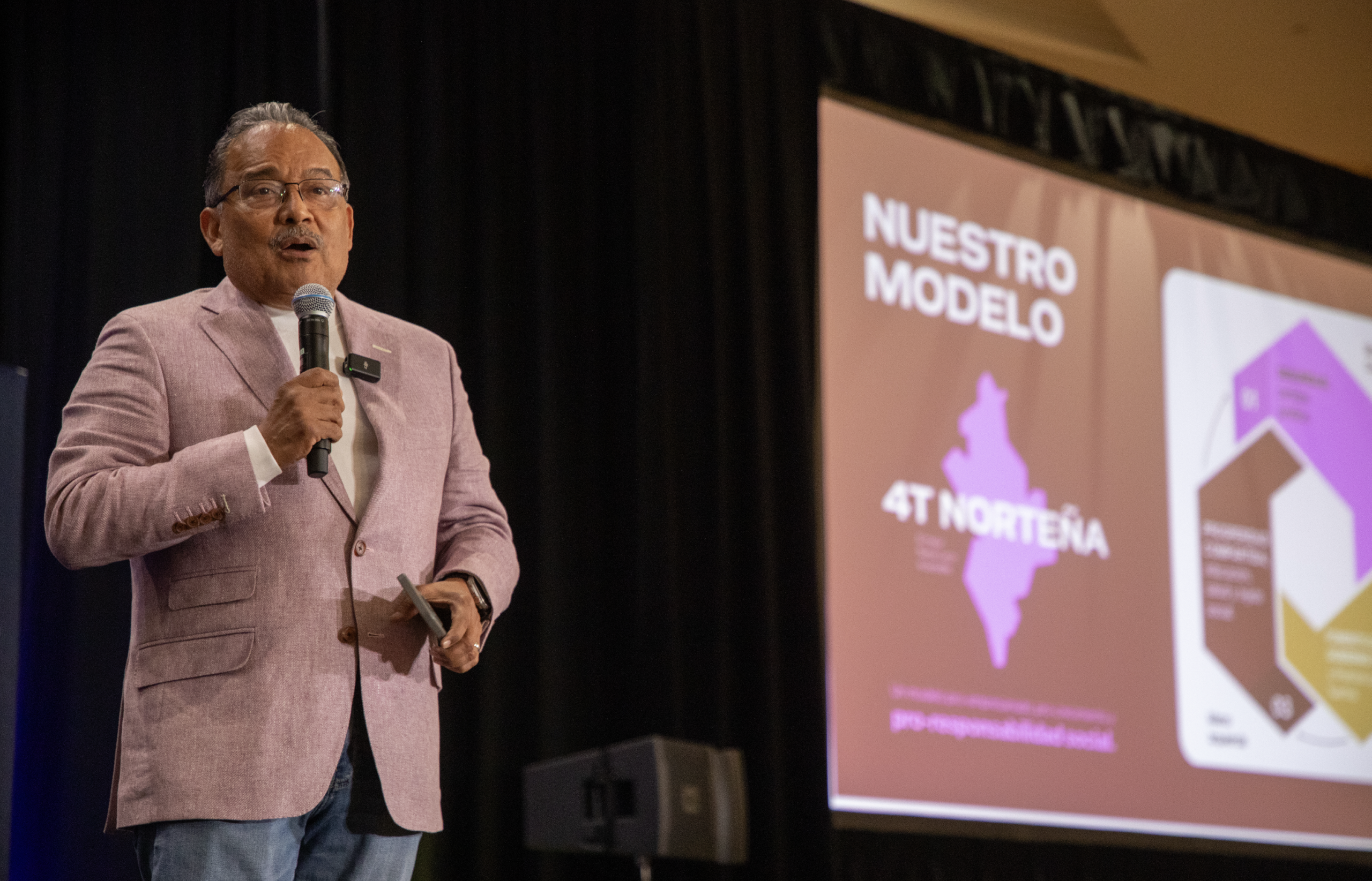 Destaca Mijes la 4 T Norteña como modelos de desarrollo en Foro Internacional