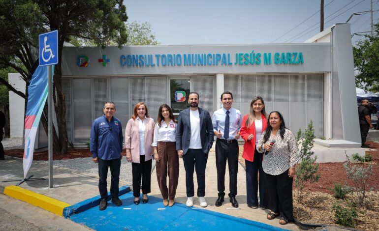 Inaugura Mauricio Farah cuarto Consultorio Médico Municipal gratuito en la colonia Jesús M. Garza