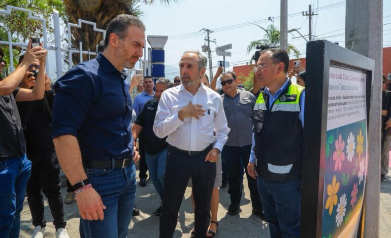 Inauguran urbanismo táctico en San Bernabé