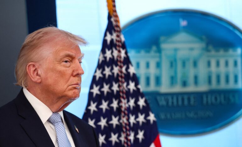 Acepta Trump suspender dos semanas ataques y bombardeos contra Irán