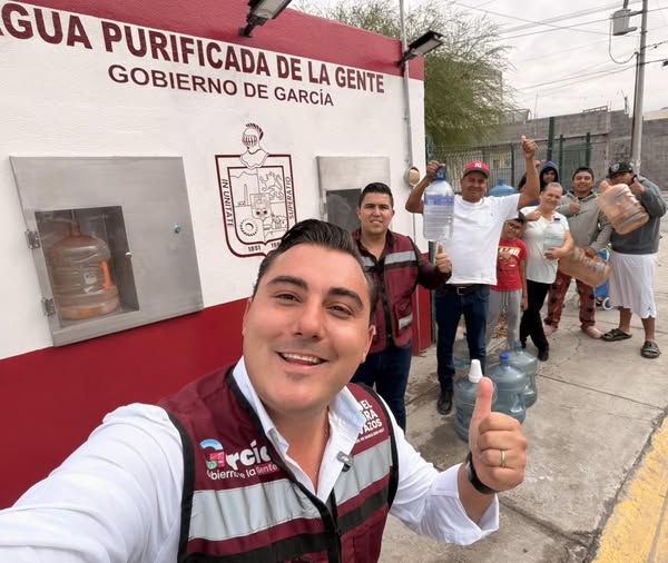 Instala García segundo punto de “Agua Purificada de la Gente»