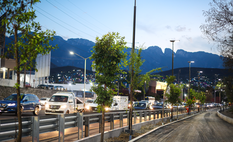 Ponen más verde a la Ciudad con  arborización de circuitos lineales en Morones Prieto