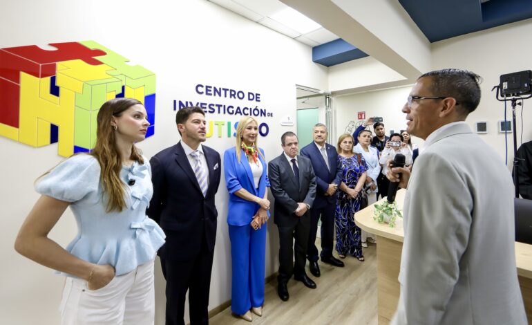 Inaugura UANL centro de investigación y apoyo a personas con autismo