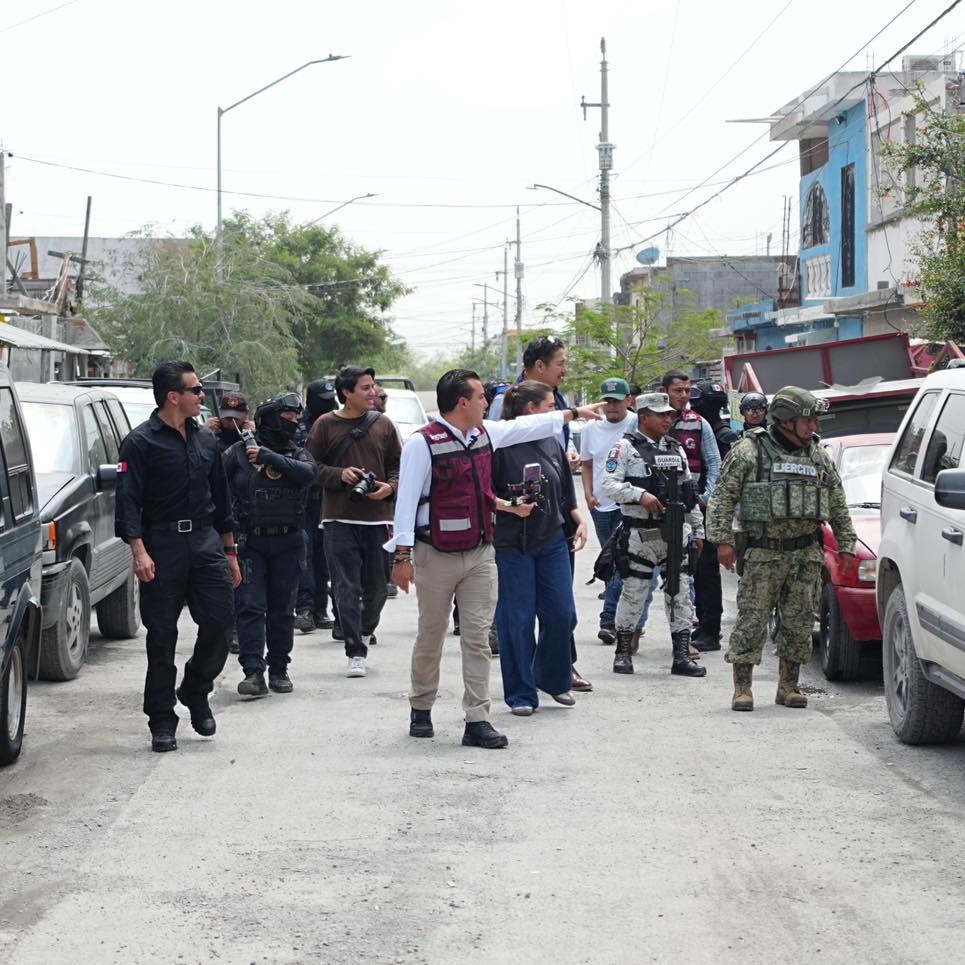 Inicia Gobierno de García “Recorridos por la Paz” para fortalecer la seguridad y el tejido social