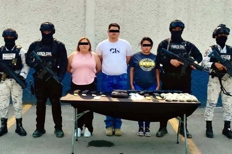 Detienen a 6 malandrillos por realizar bloqueos carreteros en China, NL