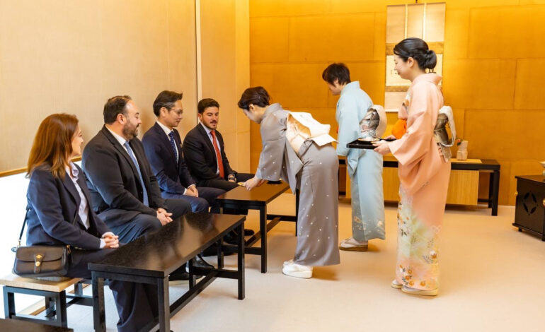 Culmina la gira en Japón con charla sobre inversiones de Panasonic… y la Ceremonia del Té