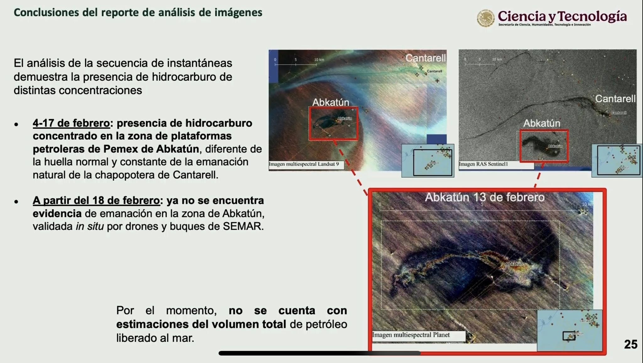 Confirma Grupo Institucional: Responsable del derrame en el Golfo ¡PEMEX!