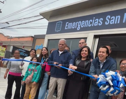 Inauguran cabina climatizada para usuarios del transporte público en San Nicolás