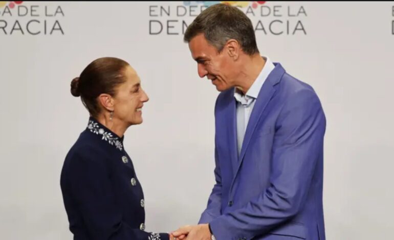 Sheinbaum asegura que «nunca» ha habido «una crisis diplomática» entre México y España