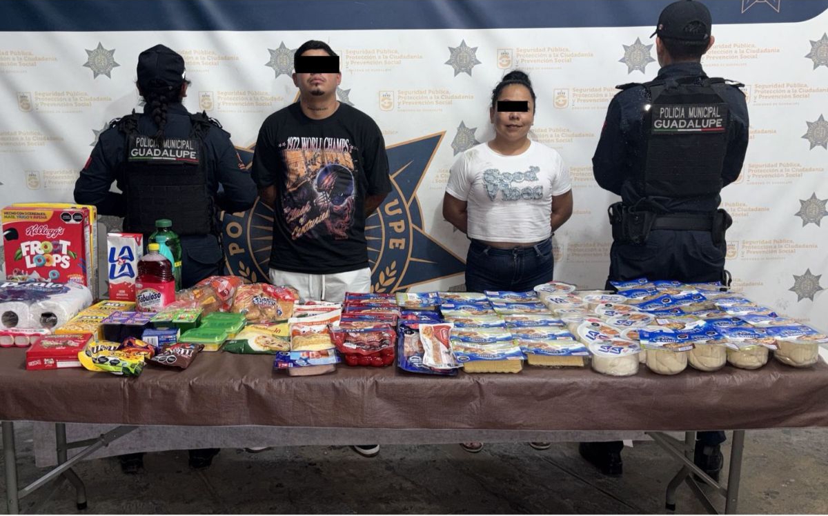 Causan persecución tras atracar una tienda en Guadalupe