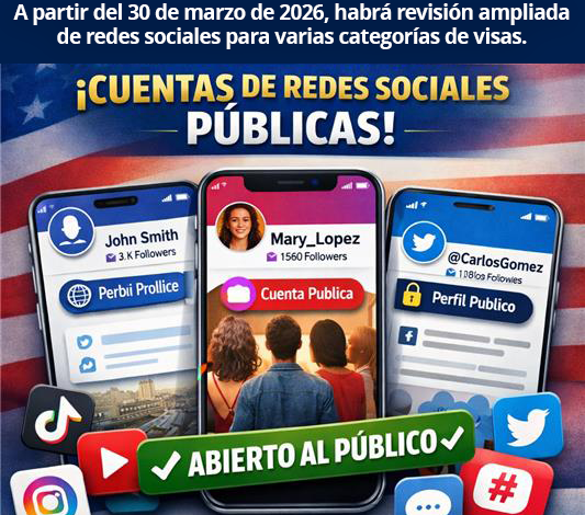 Investigará EU tus redes sociales en solicitud de visas