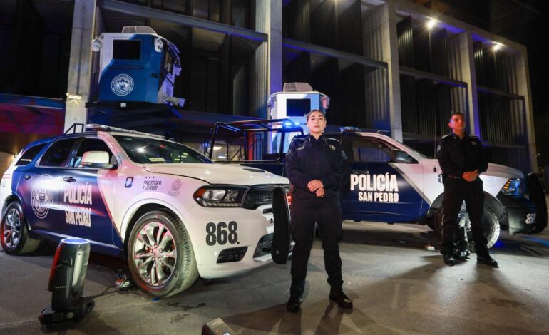 Rompe Municipio de San Pedro récord nacional en percepción de seguridad