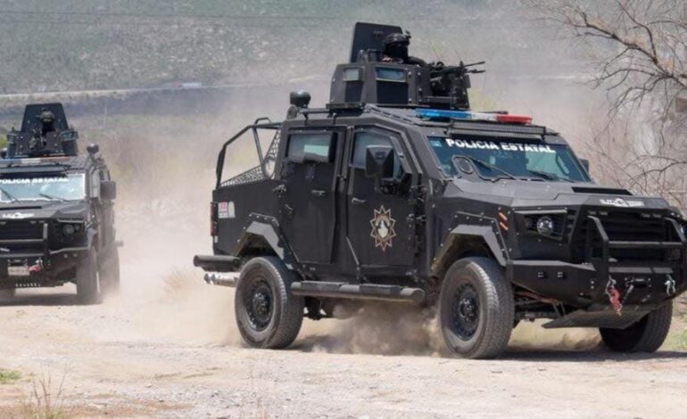 Abaten oficiales de Fuerza Civil a cinco hombres armados en General Terán, NL