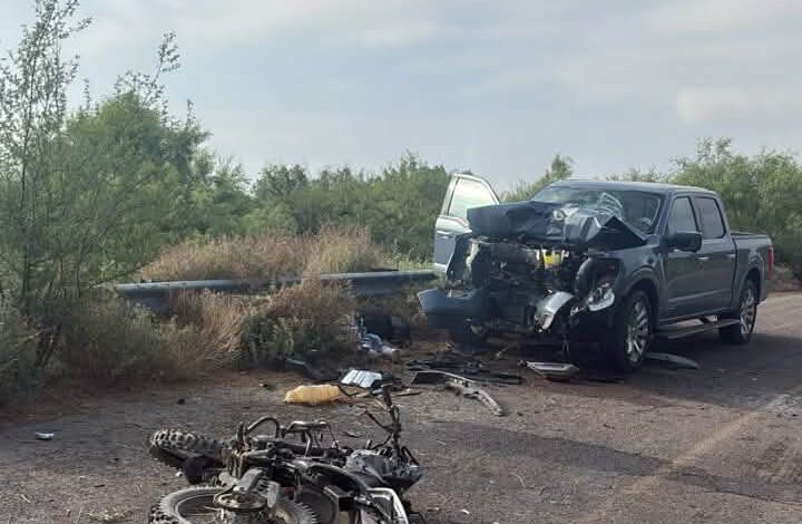 Muere motociclista en choque contra camioneta en la que viajaba el exgobernador de NL, Jaime Rodríguez