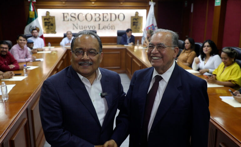Designan a Secretario de Servicios Públicos como Encargado de Despacho de la Presidencia en Escobedo