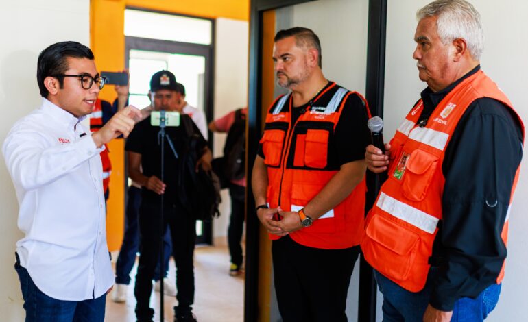 Supervisa Felix Arratia fase final de nuevo centro comunitario que beneficiará a más de 35mil personas en Cadereyta