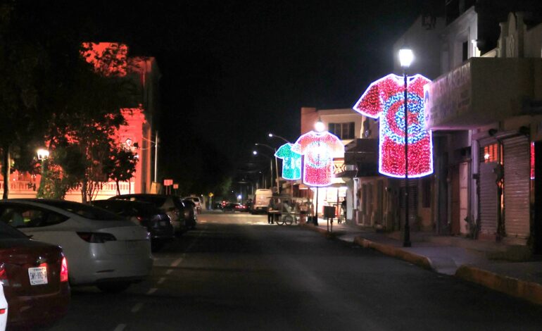 Ilumina Guadalupe calles con playeras mundialistas