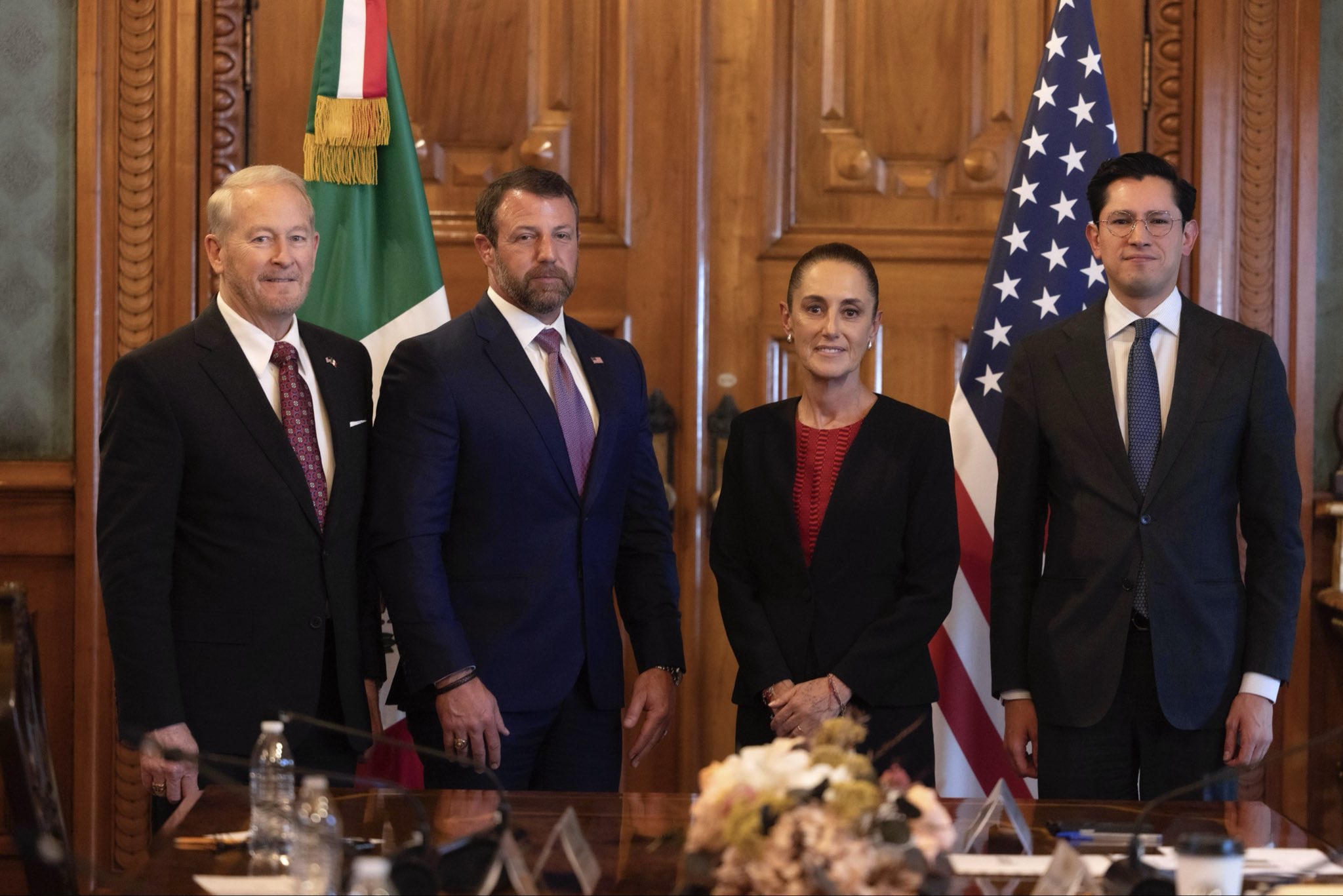Acuerdan Sheinbaum y Markwayne Mullin mantener colaboración bilateral