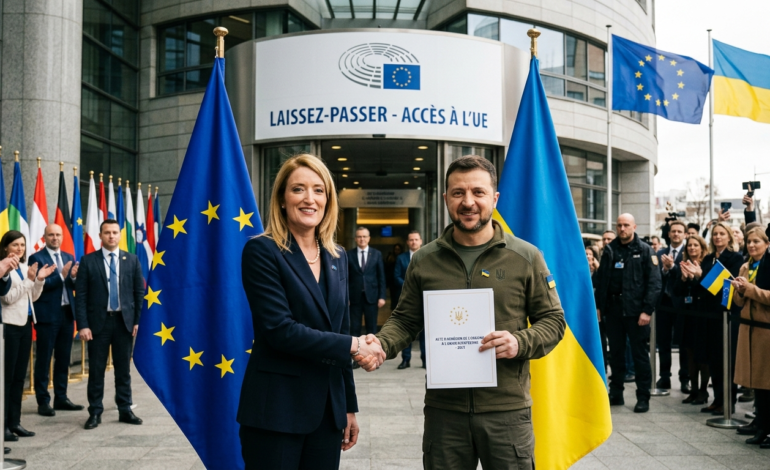 La Unión Europea se enfrenta ante una posible adhesión de Ucrania