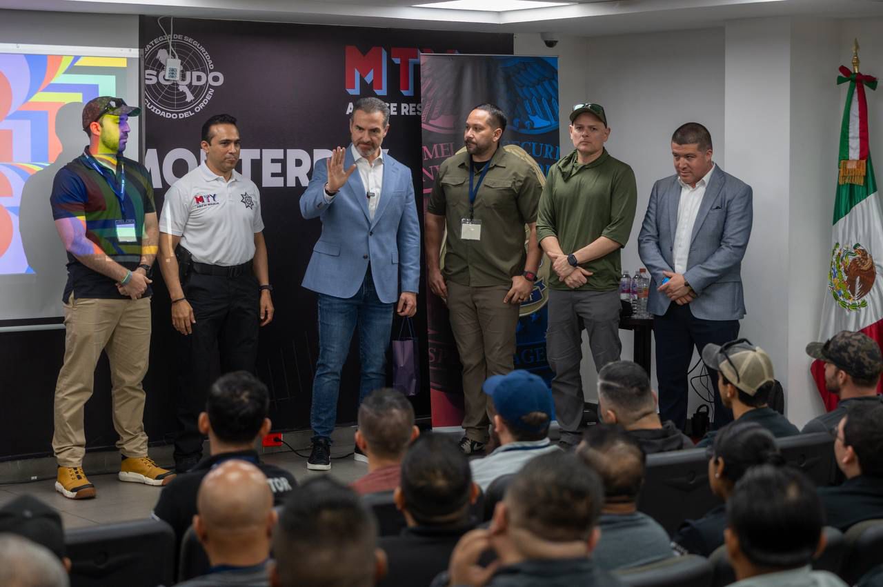 Encabeza Adrián de la Garza «Curso de Atención Táctica en Eventos Masivos»