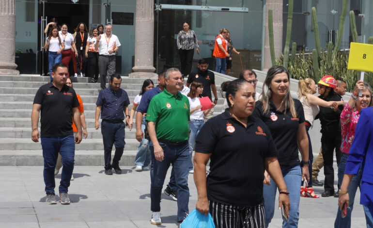 Mejoran tiempo de simulacro en Guadalupe